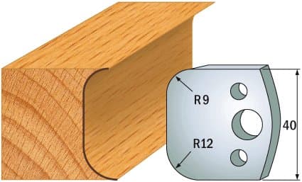 PAIR KNIVES HL 40x4mm - 691.050