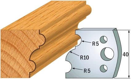 PAIR KNIVES HL 40x4mm - 691.052