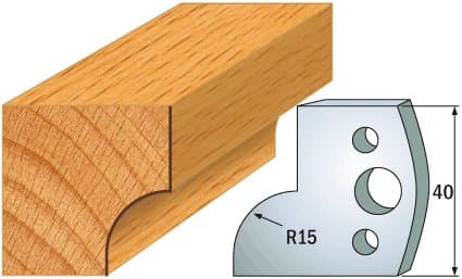 PAIR KNIVES HL 40x4mm - 691.057