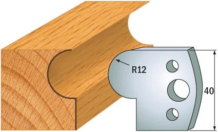 PAIR KNIVES HL 40x4mm - 691.058