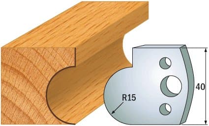 PAIR KNIVES HL 40x4mm - 691.065