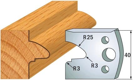 PAIR KNIVES HL 40x4mm - 691.078