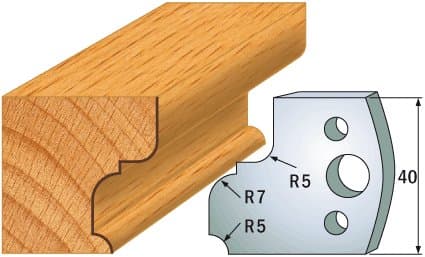 PAIR KNIVES HL 40x4mm - 691.082