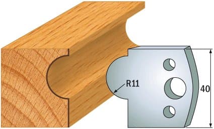 PAIR KNIVES HL 40x4mm - 691.093