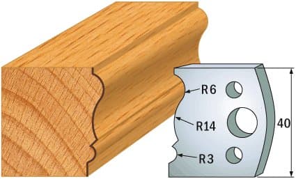 PAIR KNIVES HL 40x4mm - 691.106