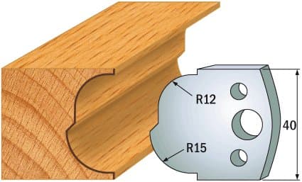 PAIR KNIVES HL 40x4mm - 691.115