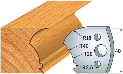 PAIR KNIVES HL 40x4mm - 691.123