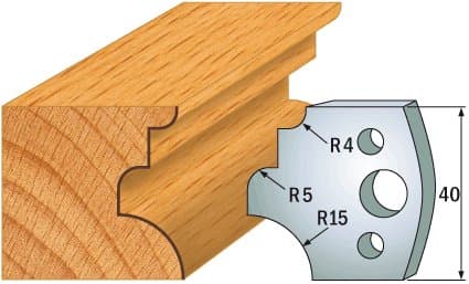 PAIR KNIVES HL 40x4mm - 691.129