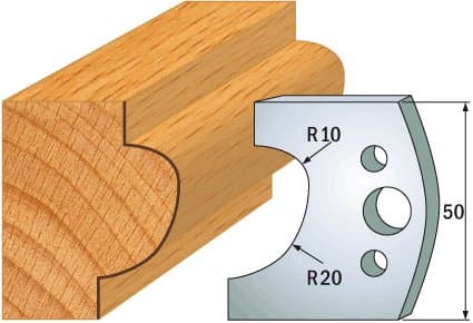 PAIR KNIVES HL 50x4mm - 691.504