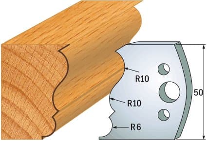 PAIR KNIVES HL 50x4mm - 691.506