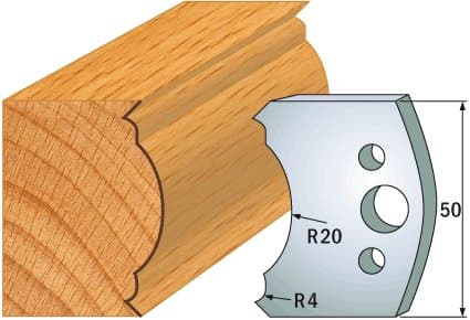 PAIR KNIVES HL 50x4mm - 691.507