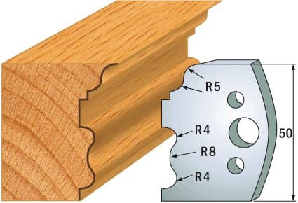PAIR KNIVES HL 50x4mm - 691.515