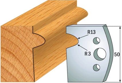 PAIR KNIVES HL 50x4mm - 691.516