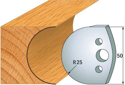 PAIR KNIVES HL 50x4mm - 691.543