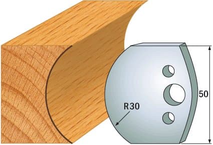 PAIR KNIVES HL 50x4mm - 691.544