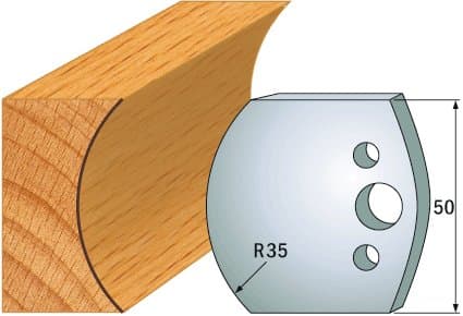 PAIR KNIVES HL 50x4mm - 691.545