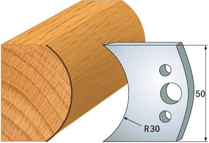 PAIR KNIVES HL 50x4mm - 691.547