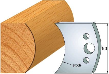 PAIR KNIVES HL 50x4mm - 691.548