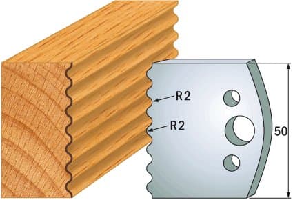 PAIR KNIVES HL 50x4mm - 691.552