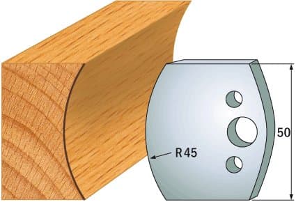 PAIR KNIVES HL 50x4mm - 691.554