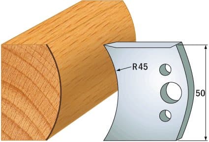 PAIR KNIVES HL 50x4mm - 691.556