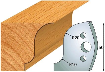 PAIR KNIVES HL 50X4mm - 691.570
