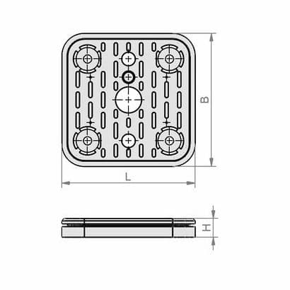 Top Upper Suction Plates