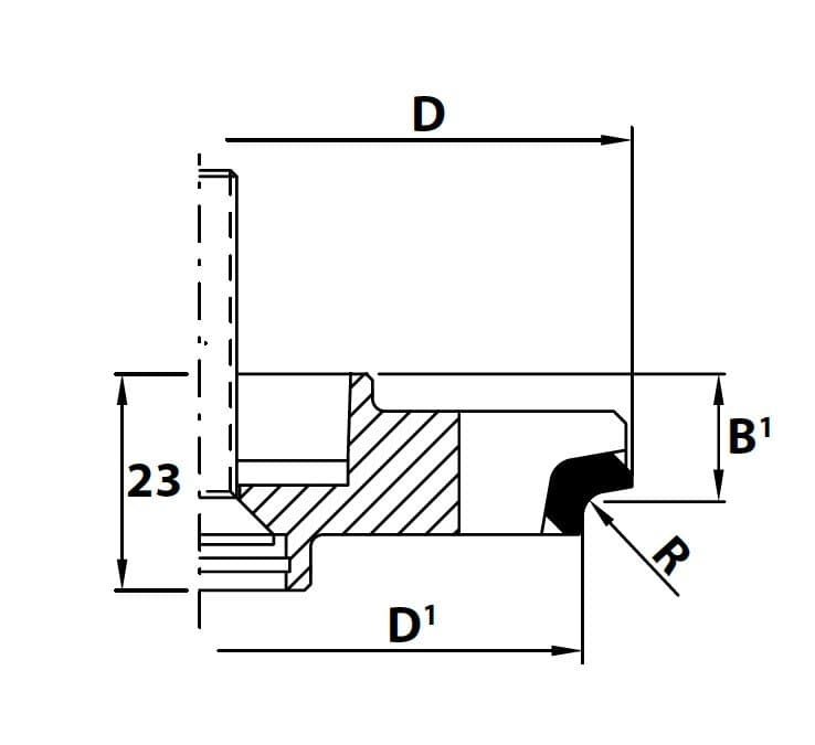 DGB series HSK25R type 23