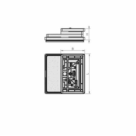 VCBL-R Vacuum blocks 160x96